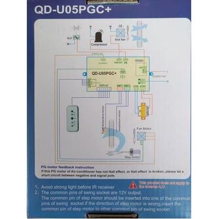 Klima üniversal kart QD-U05PGC+